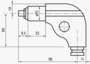BN 25299 POP® PRH 850 Corner heads 90° for rivet tools POP® ProSet® XT3 / XT4