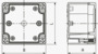 BN 22854 SPELSBERG® TG-Serie Contenitori vuoti                       TG PC, trasparenti
