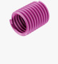BN 37980 KATO® 2TL Wire threaded inserts tangfree with self-locking polygonal coils