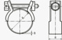 BN 20556 MIKALOR Normal Hadicové spony pro nízký tlak