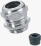 BN 22157 JACOB® WADI Cable glands with Pg thread and 2-part reducing sealing ring for wide clamping range standard