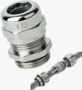 BN 22011 JACOB® PERFECT Prensaestopas EMC con rosca métrica y resorte de contacto de acero inoxidable estándar