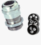 BN 22245 JACOB® PERFECT Cable glands with Pg thread and sealing insert for<SR>installation of several cables