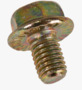 BN 80007 Serrated hex flange head cap screws