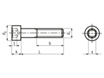 Technical drawing with dimensions of 