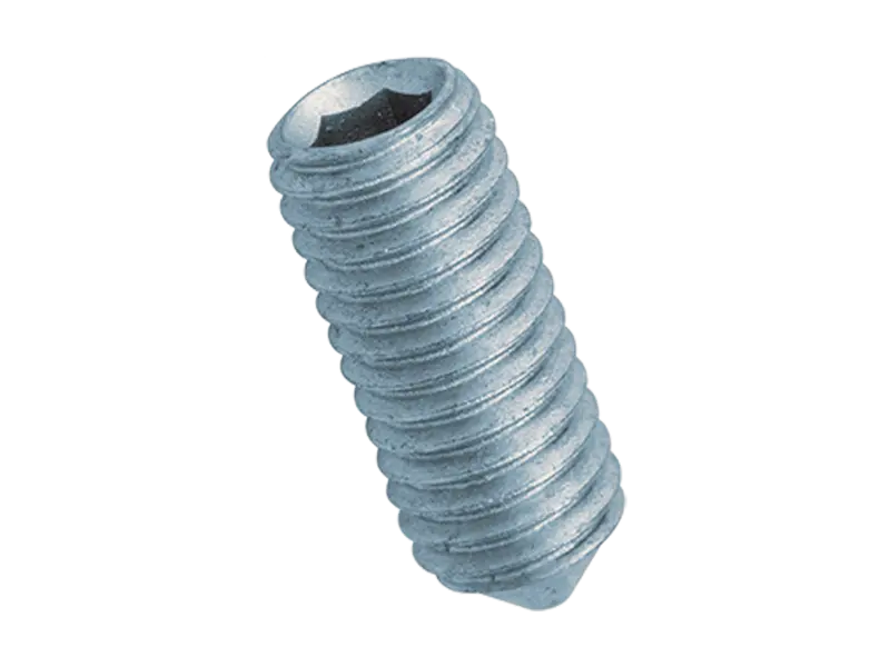 Product image of Hex socket set screws with cone point