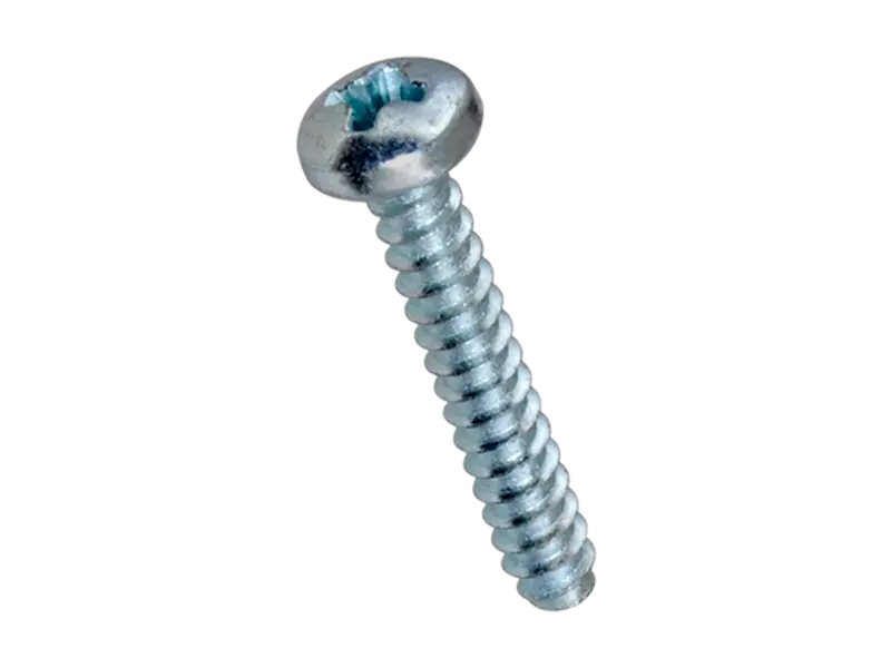 Product image of Phillips pan head tapping screws form H, with flat end type F