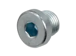 Imagen del producto de Tapones roscados con hueco hexagonal y collar rosca métrica fina sin junta de estanqueidad