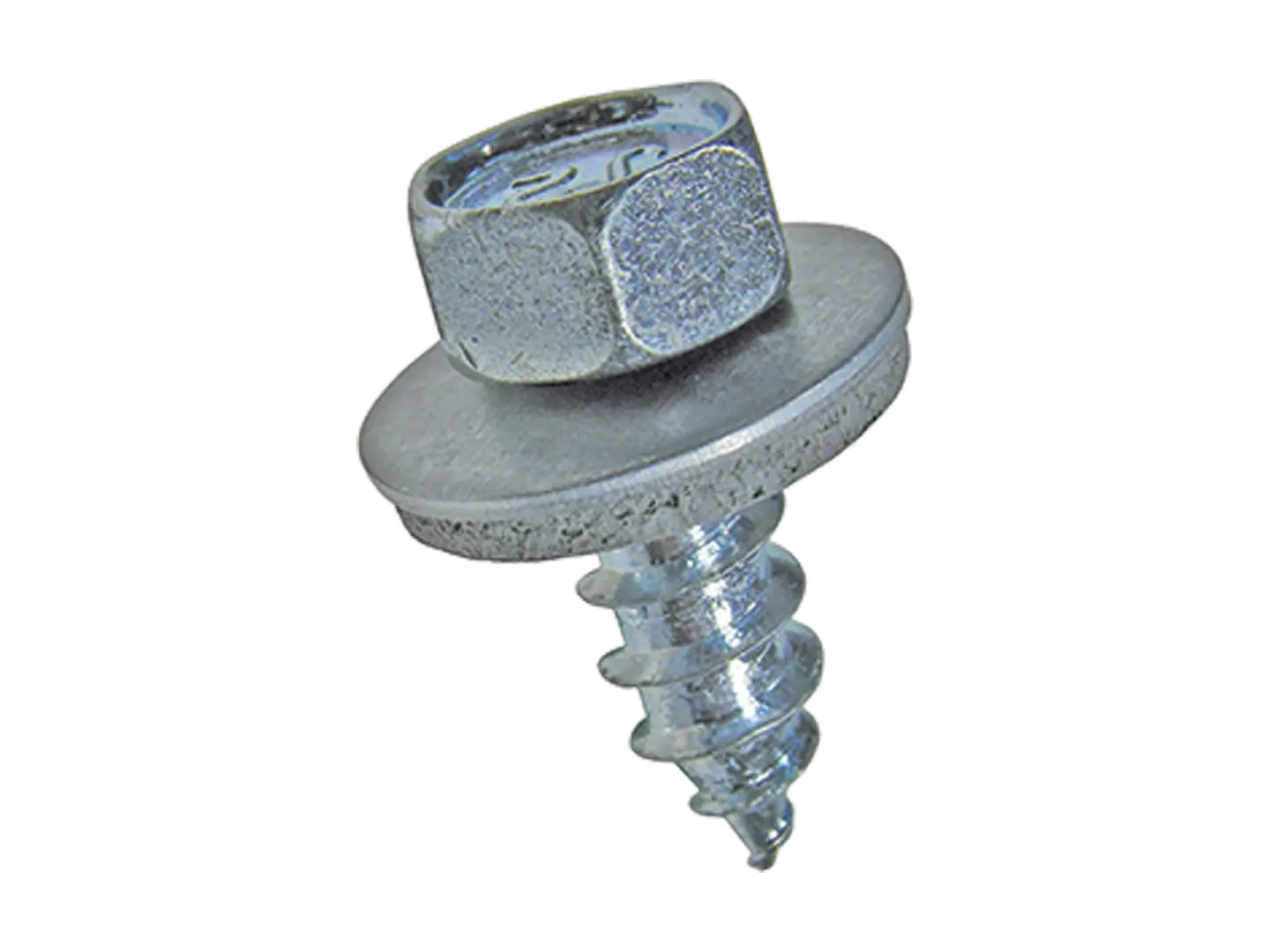 BN 68 | Wkręty fasadowe z końcem stożkowym ostrym z pełnym i częściowym, z niespadającą podkładką uszczelniającą