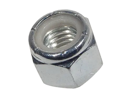 Image du produit de Ecrous autofreinés avec anneau polyamide, avec filetage UNC