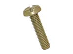 Produktbild von Flachkopfschrauben Pan-Head mit Schlitz