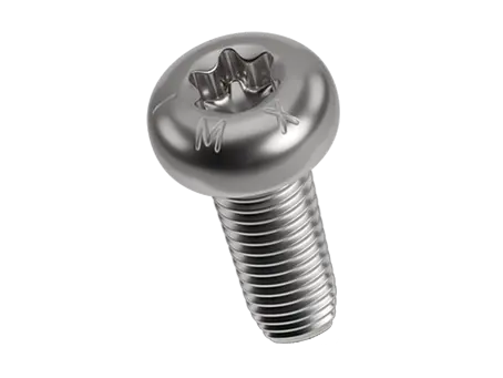 Image du produit de ecosyn® IMX - Vis autoformeuses à tête cylindrique bombée à six lobes internes, filetage métrique