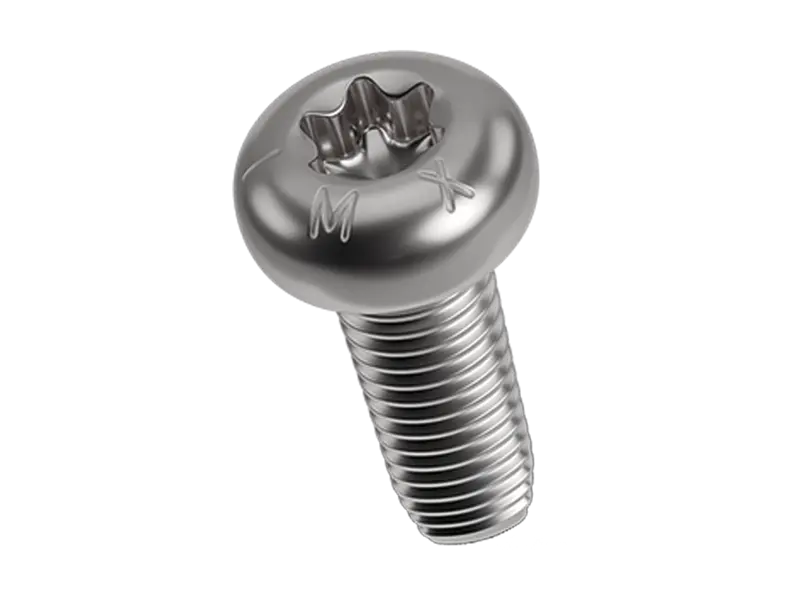 Image du produit de ecosyn® IMX - Vis autoformeuses à tête cylindrique bombée à six lobes internes, filetage métrique