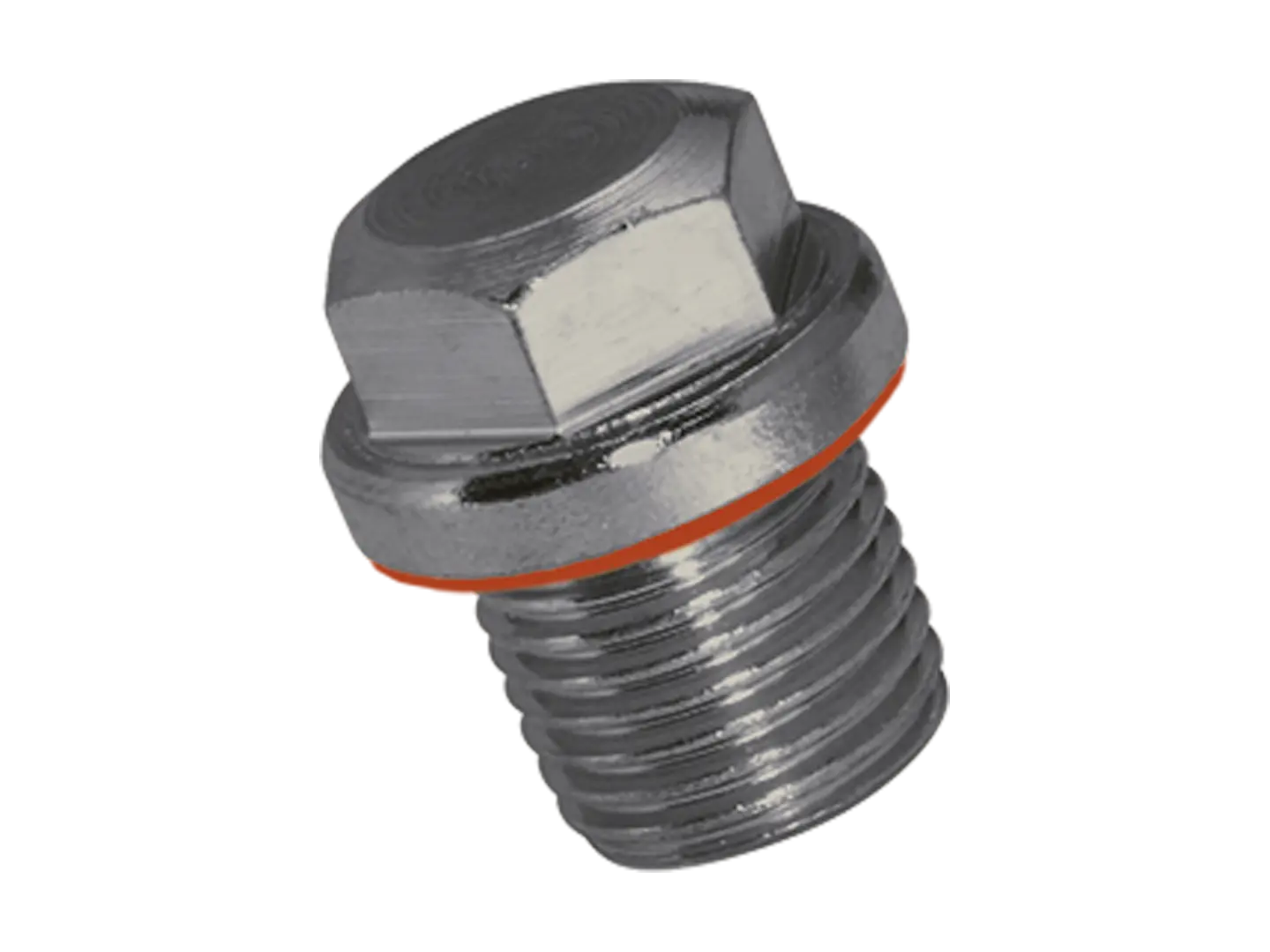 BN 442 | Hex head screw plugs with shoulder, pipe thread with sealing ring