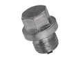 Product image of Hex head screw plugs with shoulder, metric fine thread with magnet