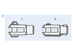 Funktionsprinzip von Gabelköpfe Regelgewinde