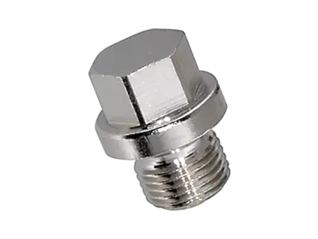 Product image of Hex head screw plugs with shoulder, pipe thread