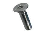 Imagen del producto de Tornillos con cabeza avellanada con hueco hexagonal, totalmente roscados