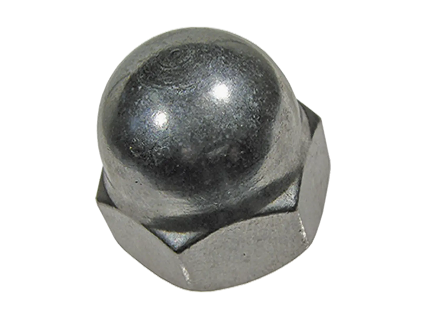 BN 635 | Dadi esagonali ciechi con calotta sferica, forma alta