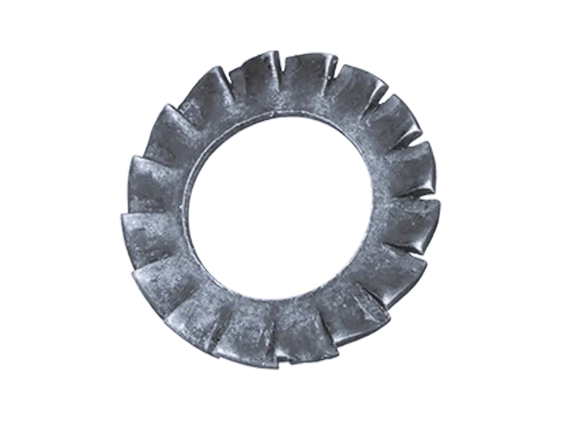Product image of Serrated lock washers type A, external serrations
