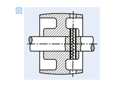 Funktionsprinzip von Schwerspannstifte mit Zahnschlitz