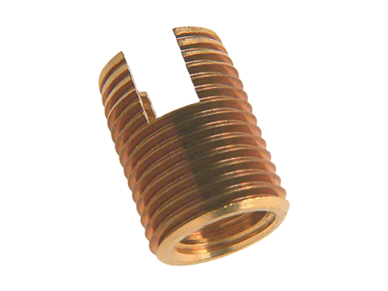 Imagen del producto de Ensat® S 302 - Insertos roscados autorroscantes con ranura, para metales ligeros, termoplásticos y plásticos termoestables