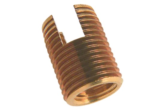 BN 903 | Self-cutting thread inserts with cutting slot, for light metals, thermoplastics and thermoset plastics