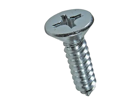 Produktbild von Senk-Blechschrauben mit Kreuzschlitz Phillips Form H und Spitze Form C