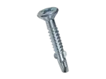 Product image of Phillips flat countersunk head self-drilling screws form H, with ribs and wings