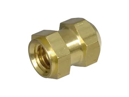 Image du produit de R - Douilles filetées à insérer forme R hexagonales avec épaulement, avec filetage borgne, pour les thermo- et duroplastiques