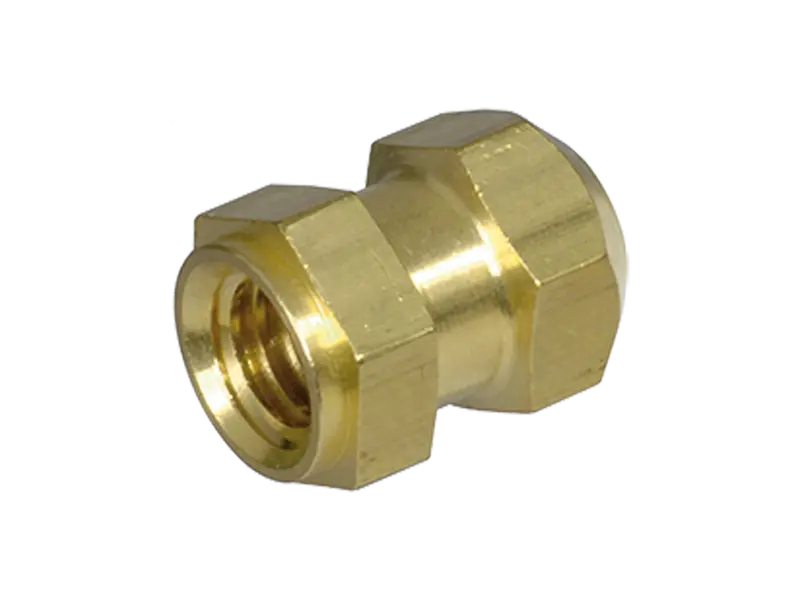 Image du produit de R - Douilles filetées à insérer forme R hexagonales avec épaulement, avec filetage borgne, pour les thermo- et duroplastiques