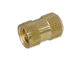 Product image of S - Threaded inserts for insertion form S knurled with shoulder, with threaded blind hole, for thermoplastics and thermosets