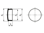 Dessin technique avec dimensions de TL-4
