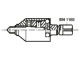 Dibujo técnico con dimensiones de Ensat® 620 - Ejes para herramienta de montaje tipo 620