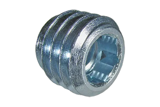 BN 1210 | Self-cutting thread inserts without head, with hexagon socket, for hardwood
