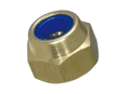 Product image of Prevailing torque type hex lock nuts thin type, with polyamide insert
