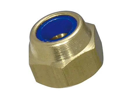 Product image of Prevailing torque type hex lock nuts thin type, with polyamide insert