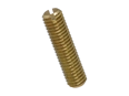Product image of Slotted set screws with flat point, chamfered