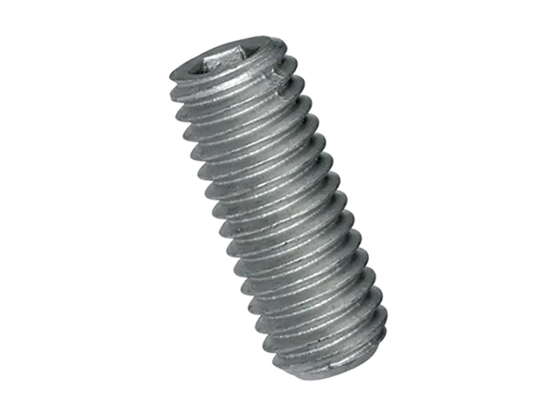 제품 이미지: Hex socket set screws with cup point