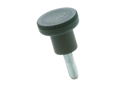 Product image of ELESA® Ergostyle EKK.p - Knurled knobs with threaded stud, steel zinc plated