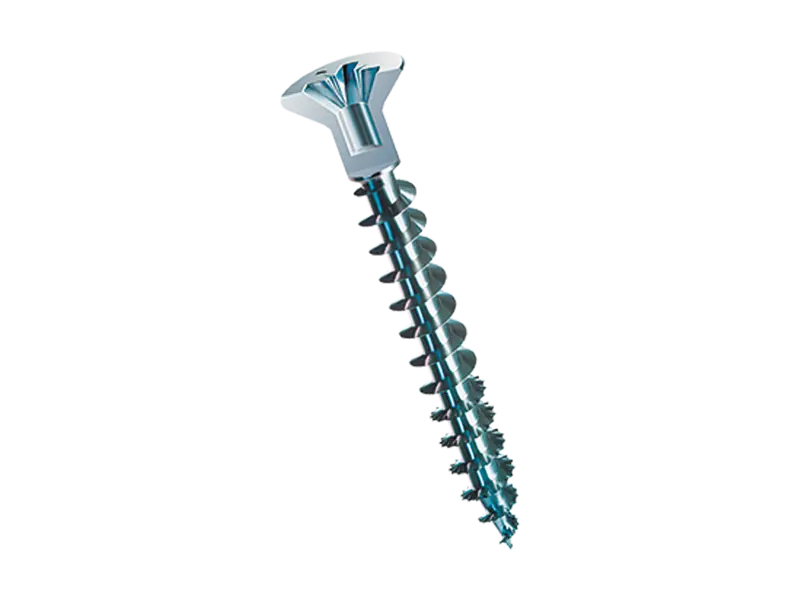 Image du produit de SPAX® - Vis à tête fraisée pour panneaux d'agglomérés entièrement filetées, avec forage, empreinte cruciforme Pozidriv forme Z