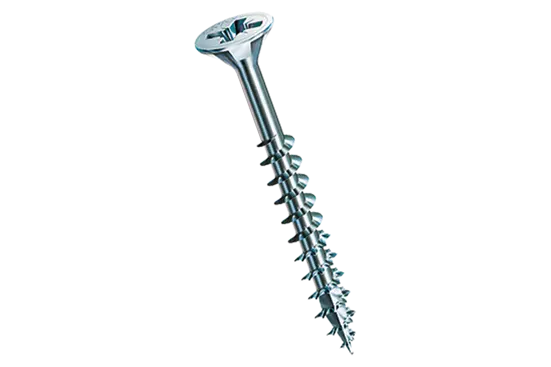 BN 1581 | Pozi Flat countersunk head chipboard screws form Z, partially threaded with 4CUT point