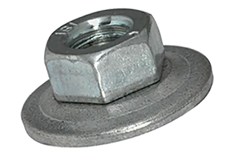 Dadi esagonali con rosette di sicurezza pre-assemblata