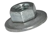 Hex Nuts with Integrated Locking Washer