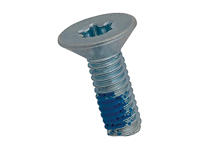 Product image of Hexalobular socket countersunk flat head screws fully threaded with TufLok® patch