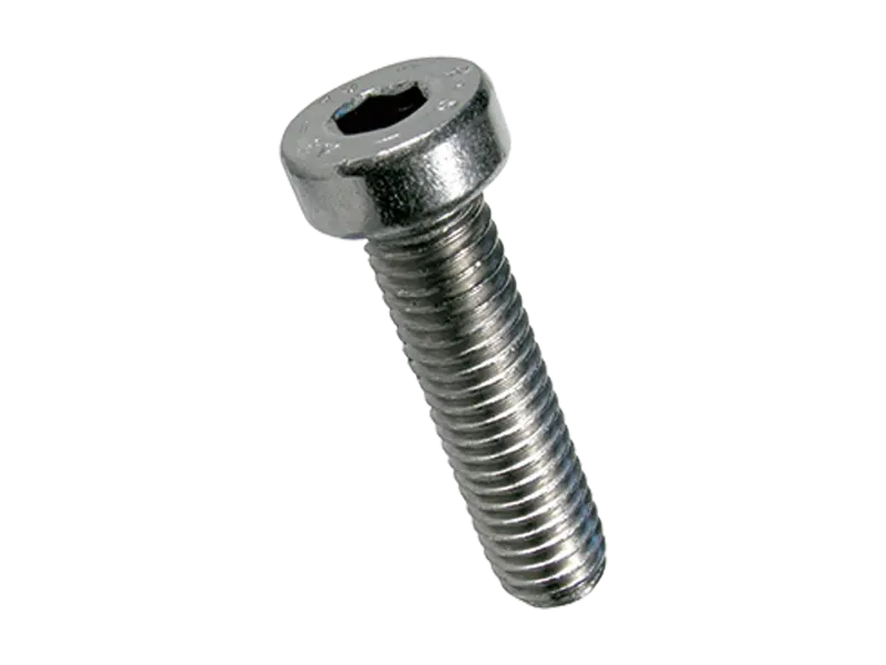 Image du produit de Vis à tête cylindrique à six pans creux avec tête basse, entièrement / partiellement filetées