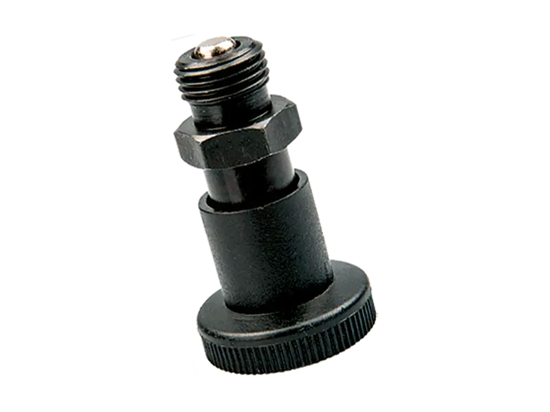 Product image of FASTEKS® FAL - Index Bolts compact with stop with metric fine thread and hex collar, short type