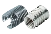 Threaded Inserts Self-Cutting for Light Metal and Plastic Materials