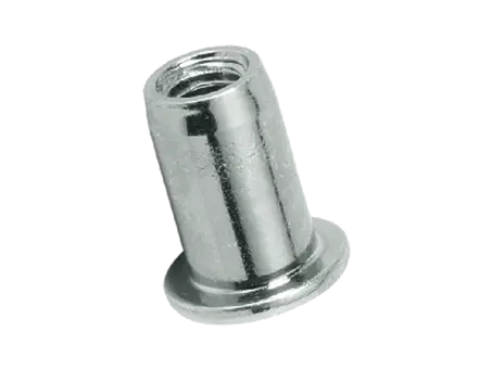 Product image of TUBTARA® UPO/SPO (UT/FEF, ST/FEF) - Blind rivet nuts flat head, round shank, open end
