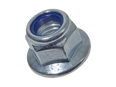 Produktbillede af Sikringsmøtrikker med flange og polyamidring